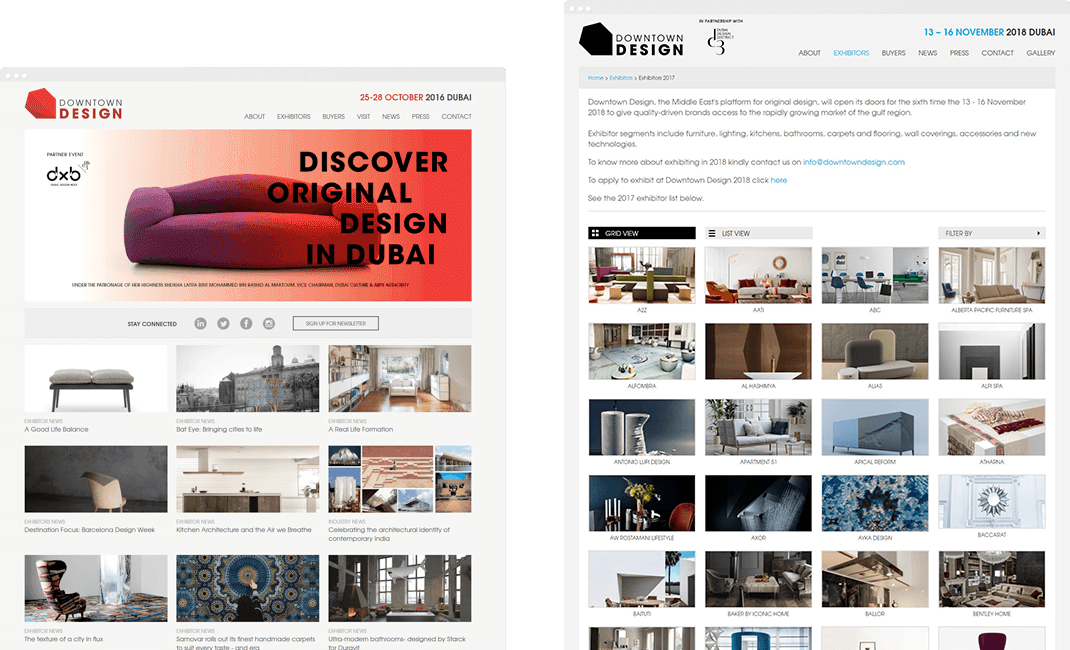 Downtowndesign Website